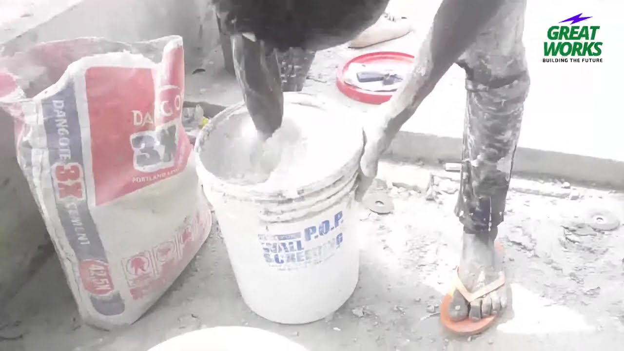 pop wall screeding  | How to Mix Shining Gash