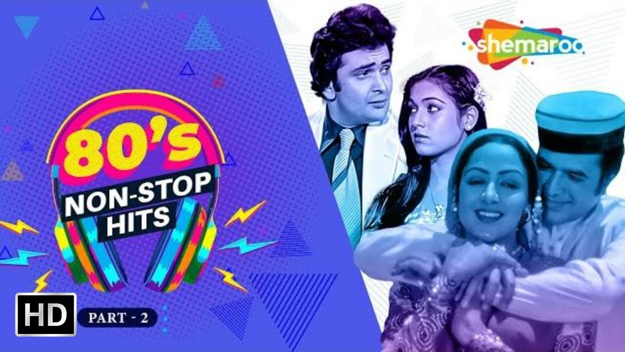 Superhits Of 1980s | 80's के हिट गाने | Vol.2 | Non-Stop Video Jukebox (HD)