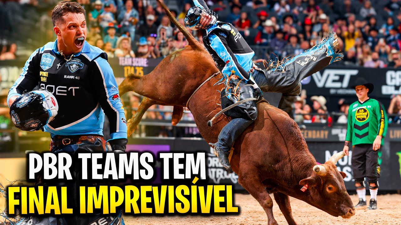 A PBR Teams teve uma FINAL IMPREVIS&Iacute;VEL em Las Vegas