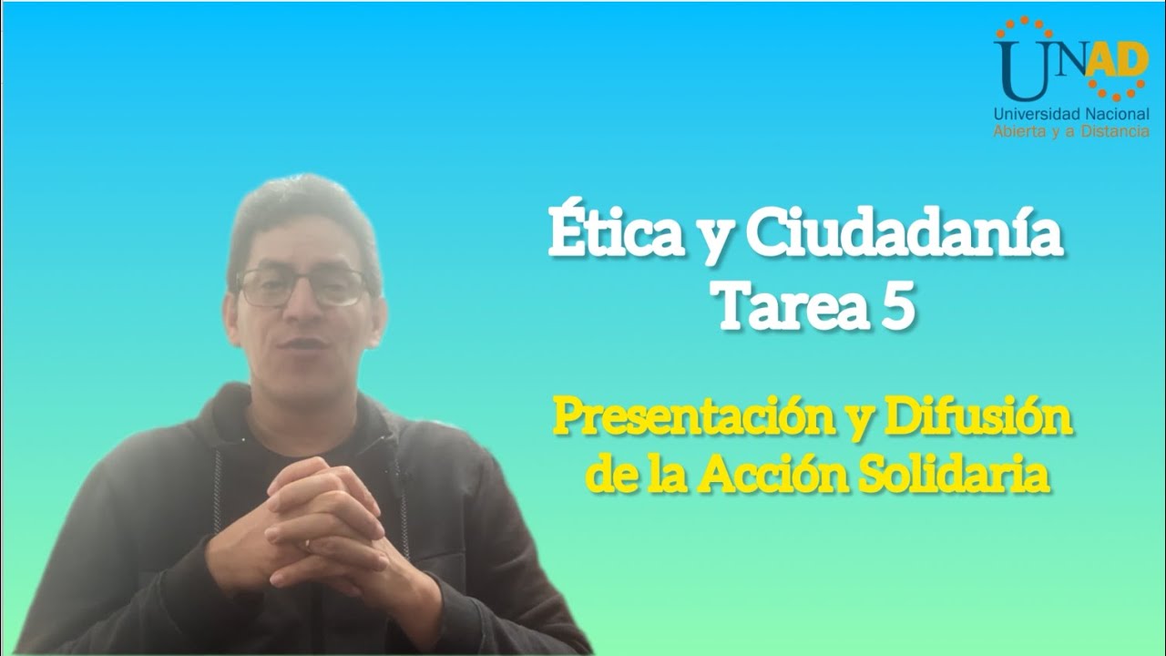 Video Acción Solidaria Johnja López Pedrozo
