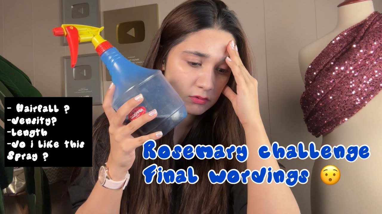 Rosemary Water Challenge - Result - Finale 🤔