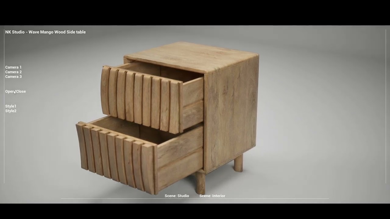 From Blender to Unreal Engine 5 - Furniture Product Visualization #blender #unrealengine5