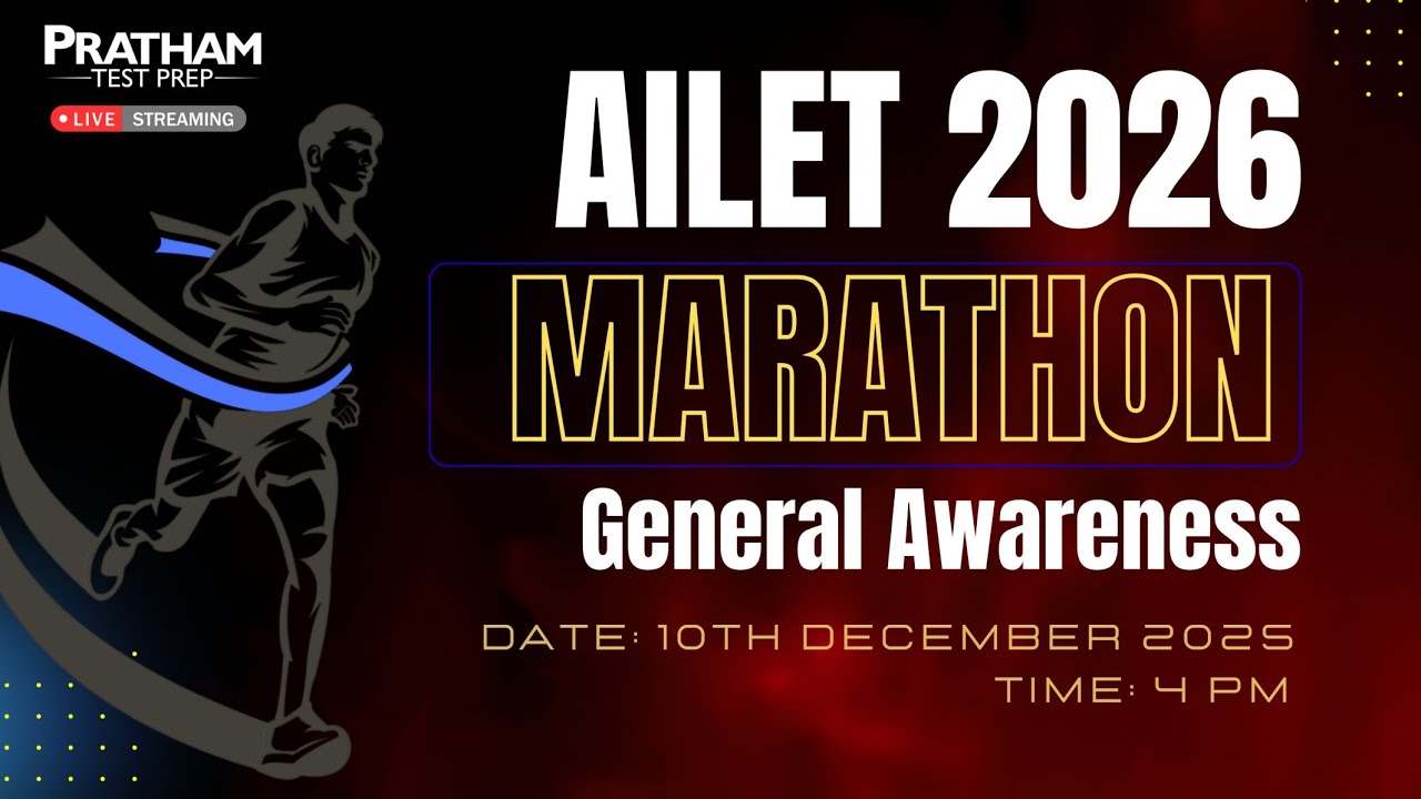 AILET 2026 General Awareness Marathon | Most Expected GK & Current Affairs for AILET!