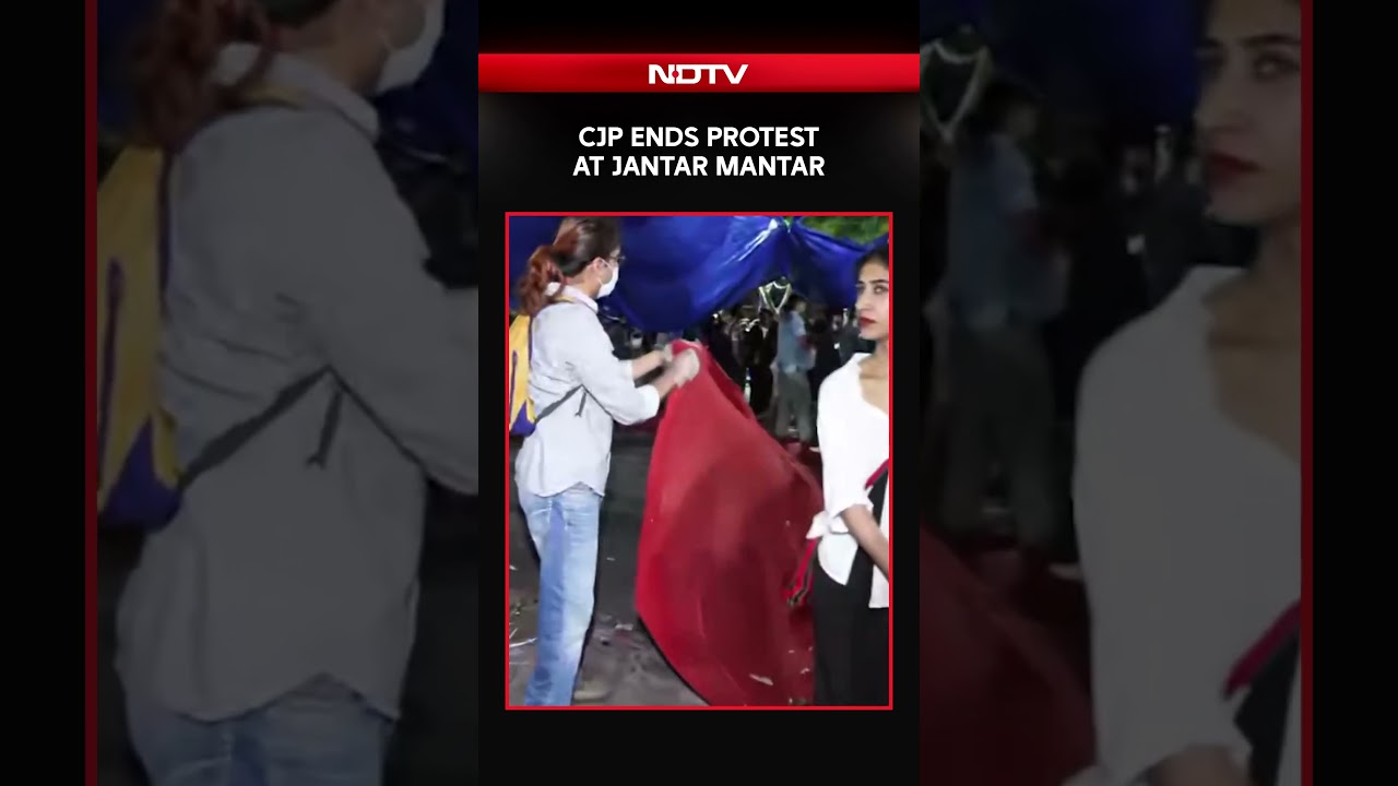 CJP Ends Protest at Jantar Mantar