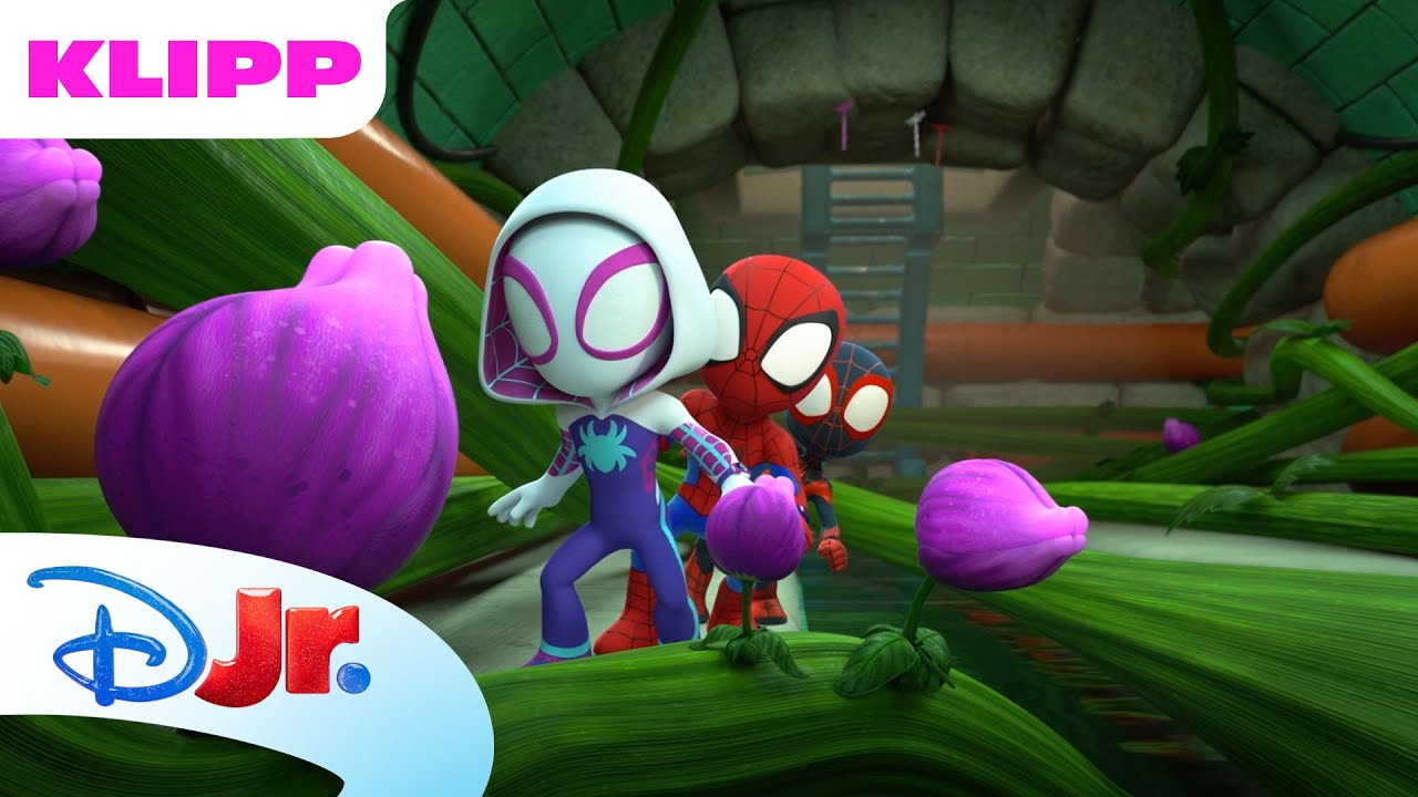 Kjempeplante | Spidey og hans fantastiske venner | Disney Junior Norge