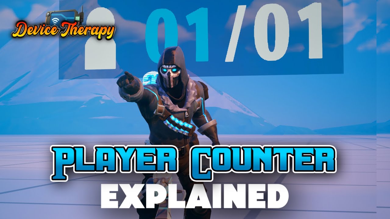 How to Use the Player Counter in Fortnite!