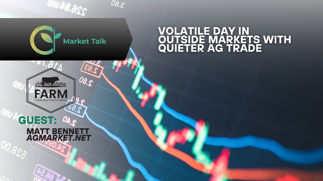 Volatile Day in Outside Markets with Quieter Ag Trade