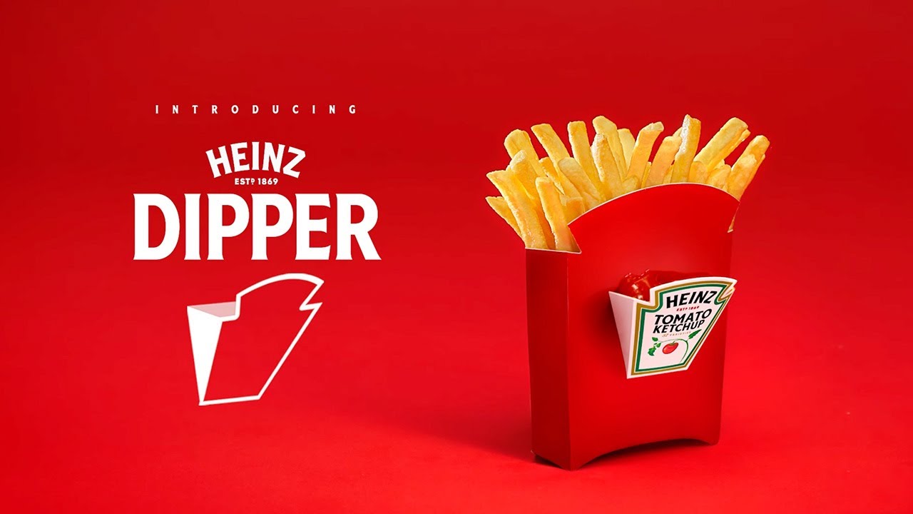 ▷ HEINZ DIPPER: Heinz совершает революцию в упаковке картофеля фри