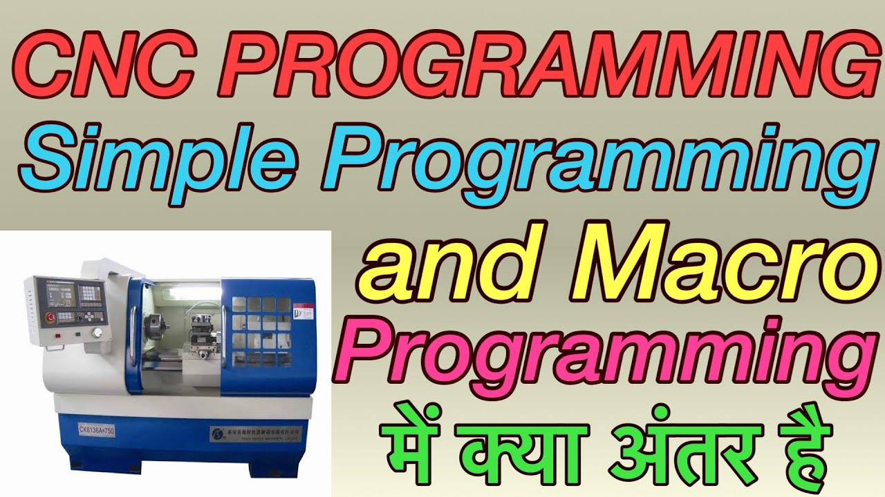 CNC PROGRAMMING. SIMPLE PROGRAMMING AND MACRO PROGRAMMING ME KYA ANTAR HAI. Macro Programming. ￼