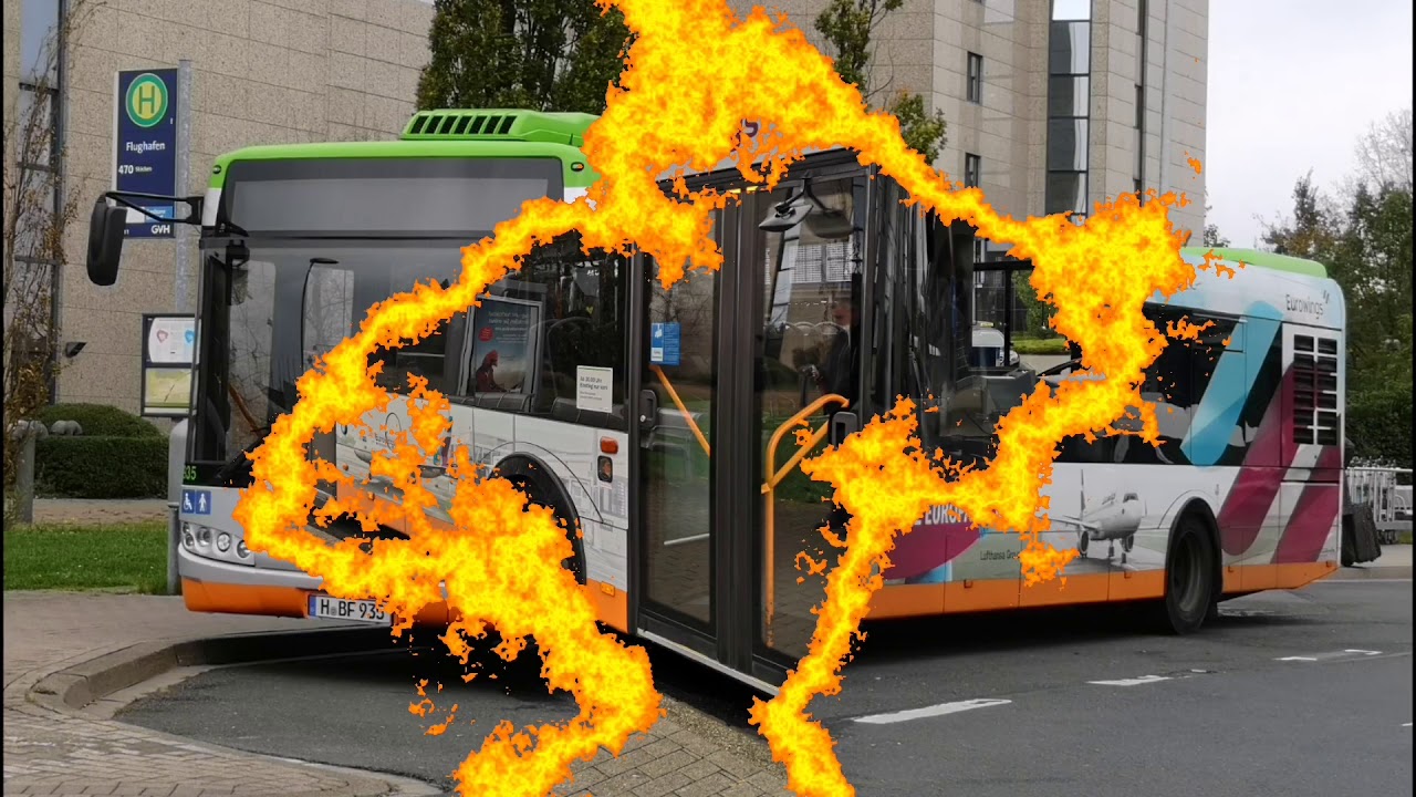 (SOUND) Mitfahrt in ÜSTRA 7935 - H-BF 935 - SOLARIS Urbino 12 - Linie: 470 Flughafen ➡️ Stöcken