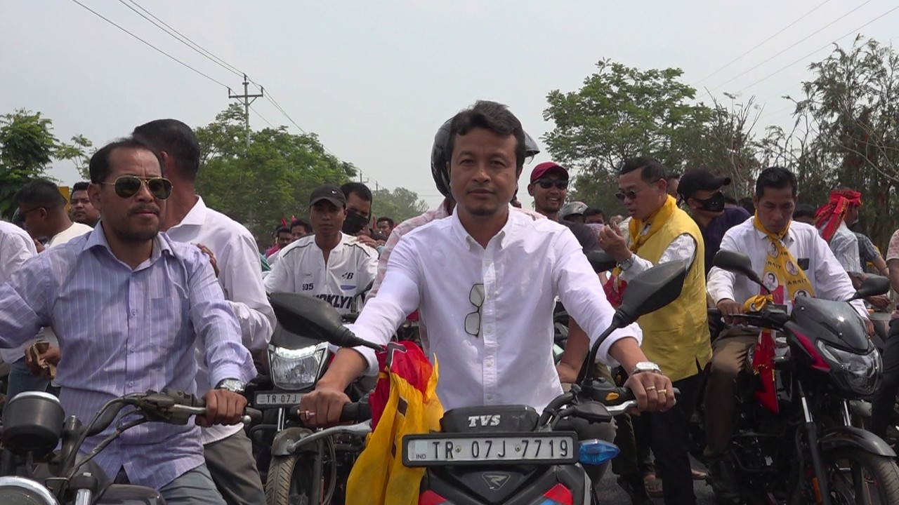 ADC Chongbari no Bwskango Tonwi Tangsalo Bishramganj ni Dewanbazar oh Khlaijakha Bike Rally