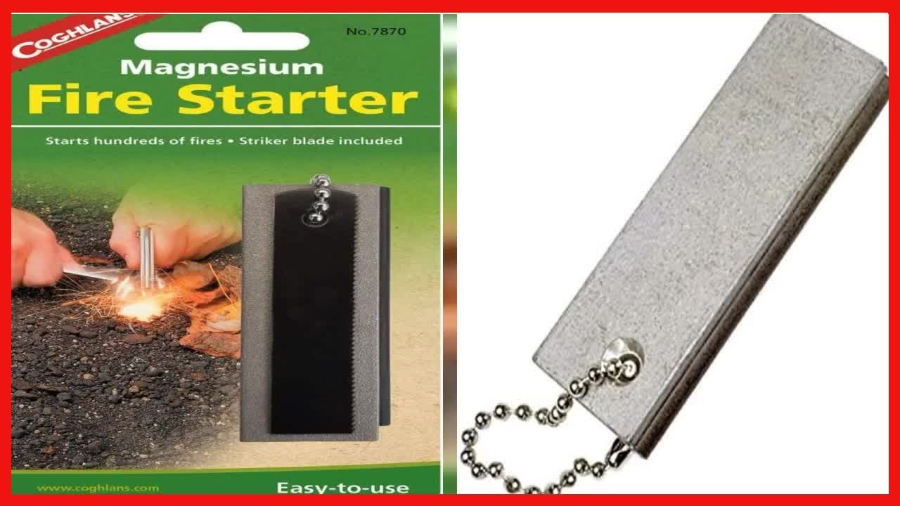 How to Master Coghlan's Magnesium Fire Starter for Reliable Camping Fires
