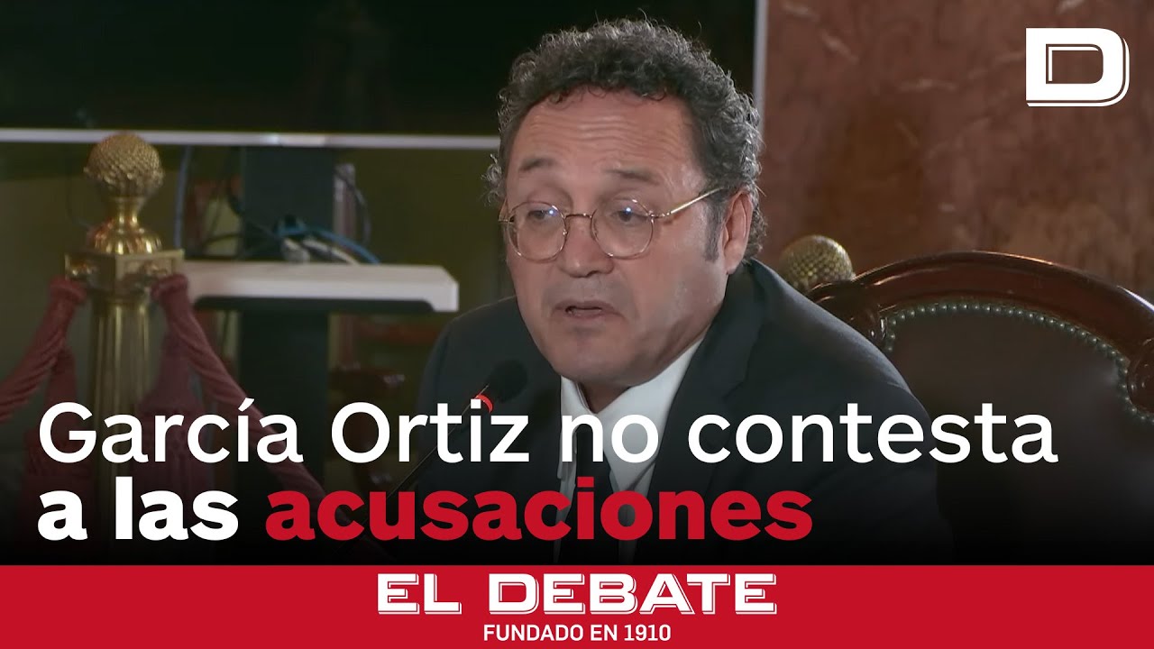 El fiscal general del Estado, Álvaro García Ortiz, se niega a contestar a las acusaciones