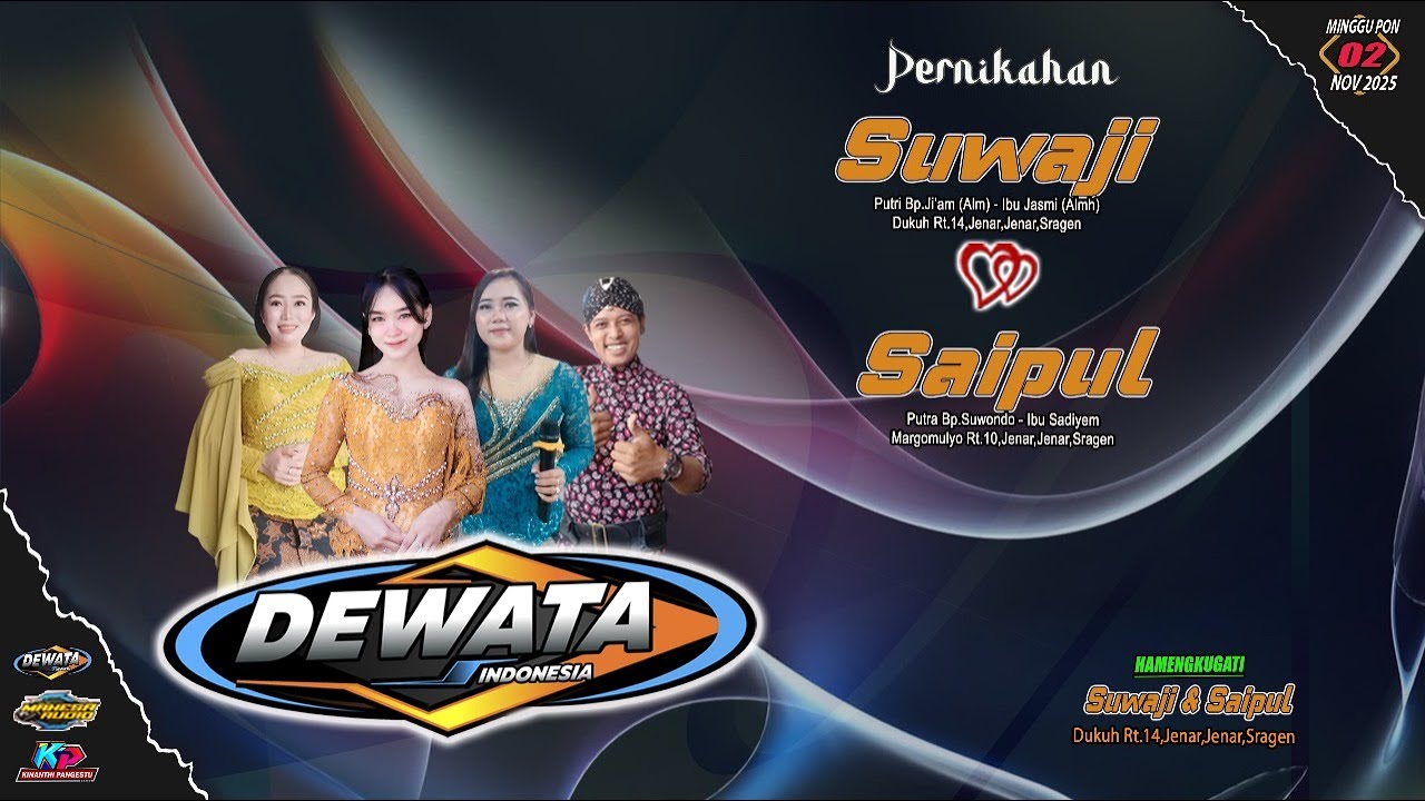 🔴Live Campursari DEWATA Indonesia || MAHESA PRO Audio || KP Pro HD || Dukuh,02 Nopember 2025