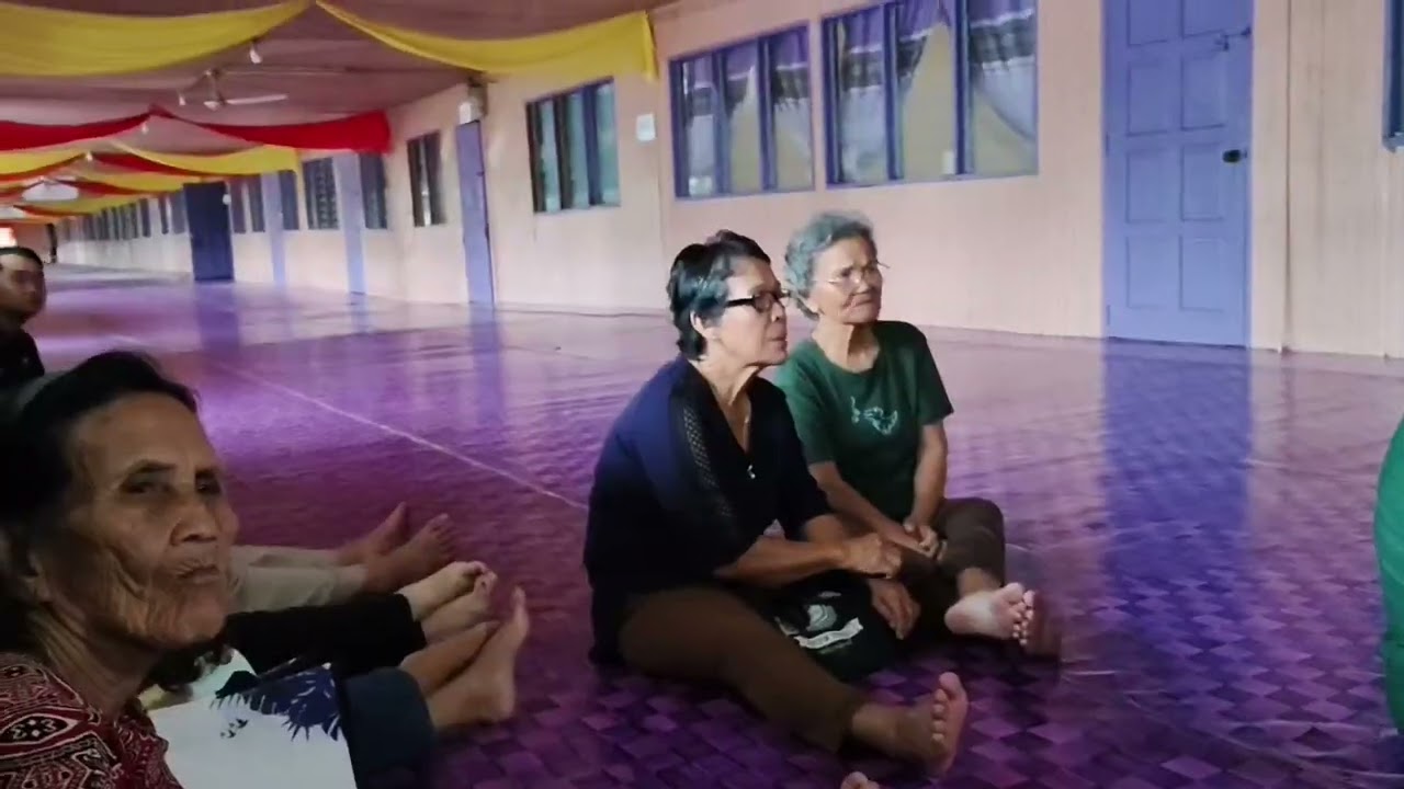 Seminar program Risda di rumah panjang Sofea di Sungai Kelabit bawah, Bakong, Miri 