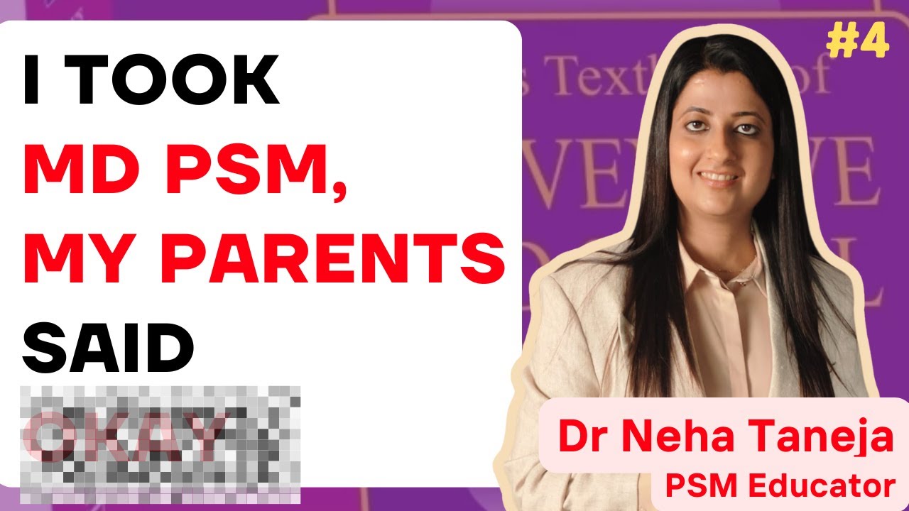 MBBS to PSM Journey of Dr Neha Taneja | MUST WATCH for NEET PG, FMGE, How to Research, NEET