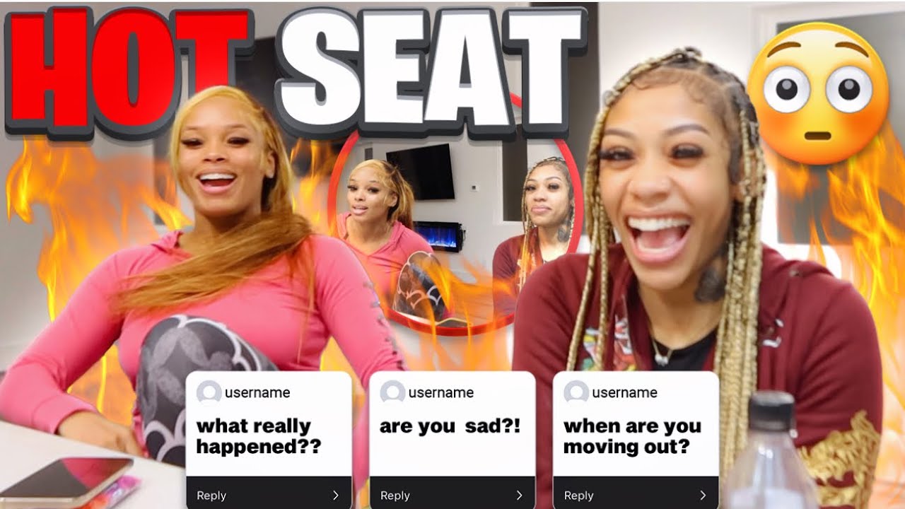 I FINALLY PUT CARENA IN HOT SEAT 😳🫠  (MUST WATCH)