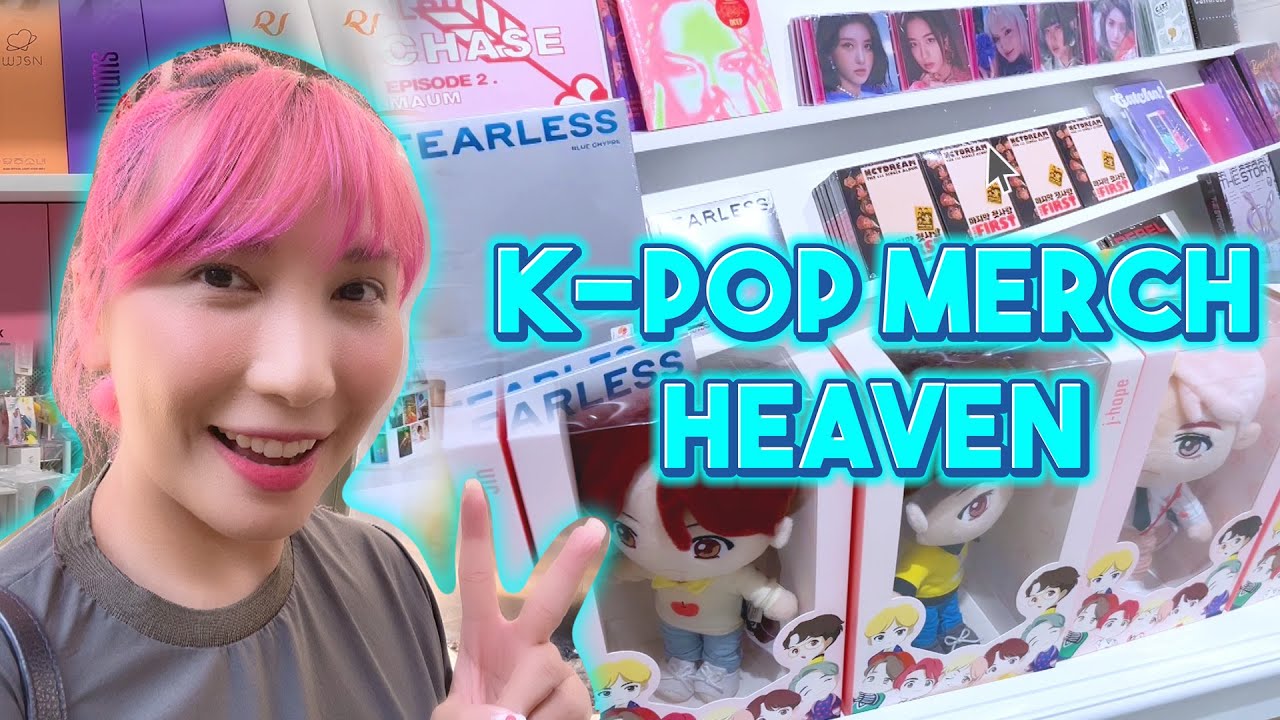 K-POP MERCHANDISE HEAVEN! A MUST-VISIT SHOP FOR FANS~