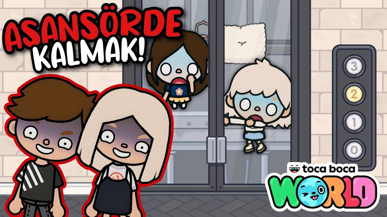 ДЕТИ TOCA WORLD ЗАСТРЯЛИ В ЛИФТЕ! 😱🗯 |TOCA DAİSY