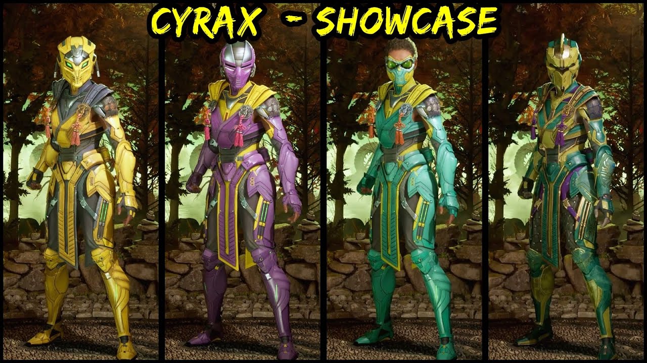 Cyrax Showcase - Gear & Skins (Rank 20) - Mortal Kombat 1