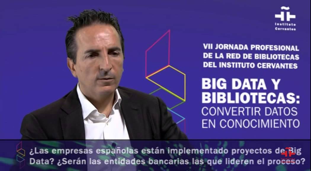 7ª Jornada RBIC. Big Data y bibliotecas. Entrevista a Óscar Méndez