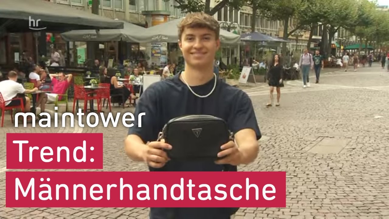 Immer mehr Männer tragen Handtasche | maintower