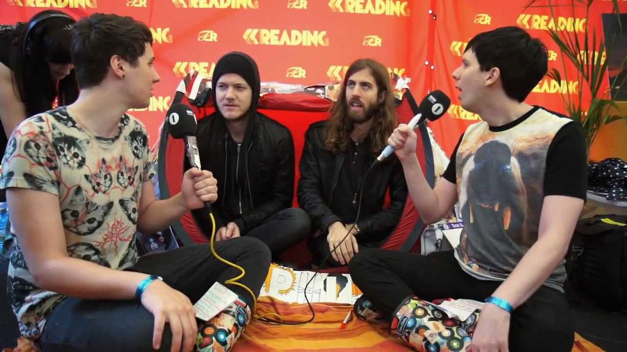 Imagine Dragons inTENTerview At Reading With Dan & Phil