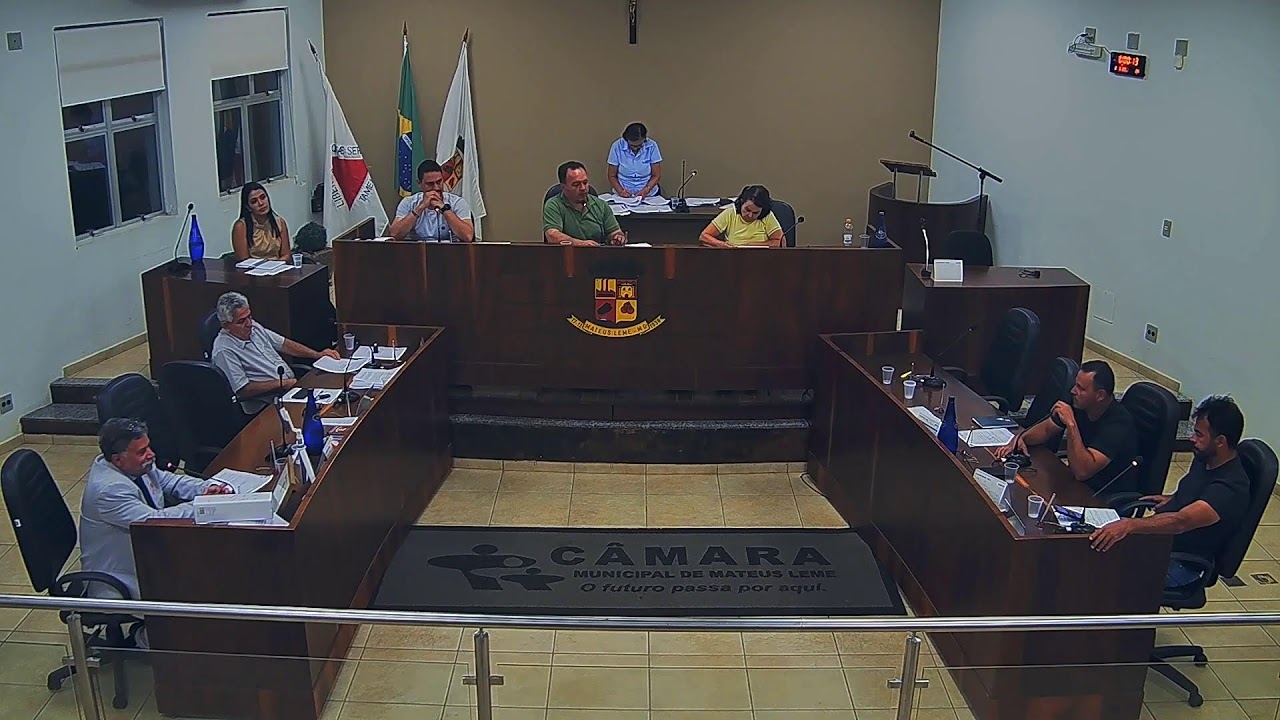 Terceira Reunião Ordinária da Câmara Municipal de Mateus Leme - 2026
