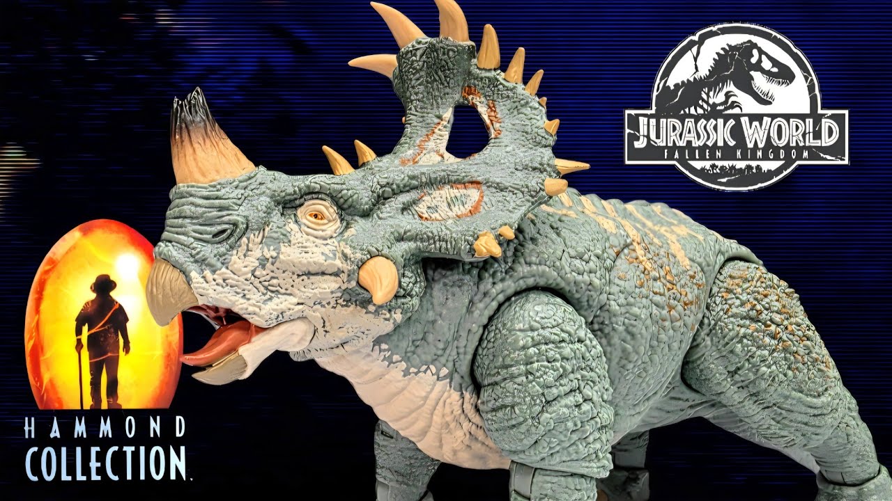 Обзор коллекции Mattel Hammond Sinoceratops!!! Мир Юрского периода: Падшее королевство!!!