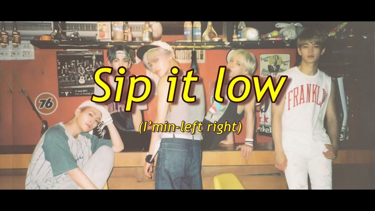 📝작사연습/샤이니- Sip it low(I’min - left right)