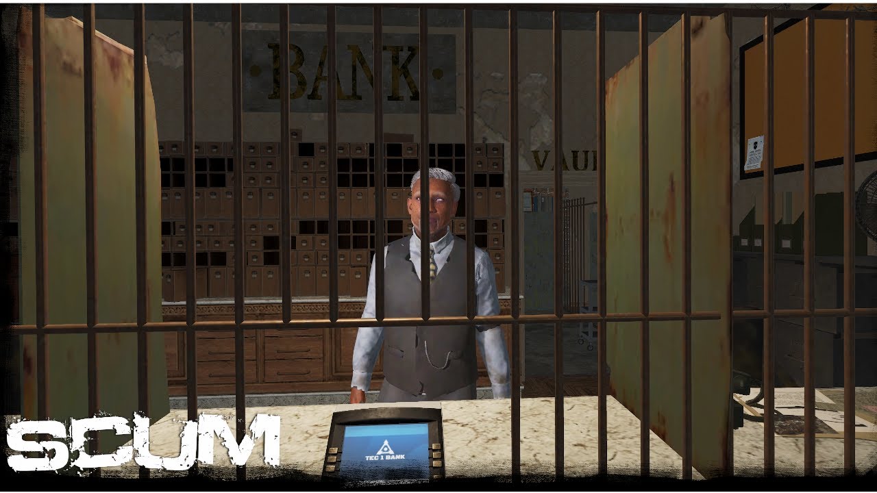 Scum 0.9 Secret vault at A0 Trader Bank