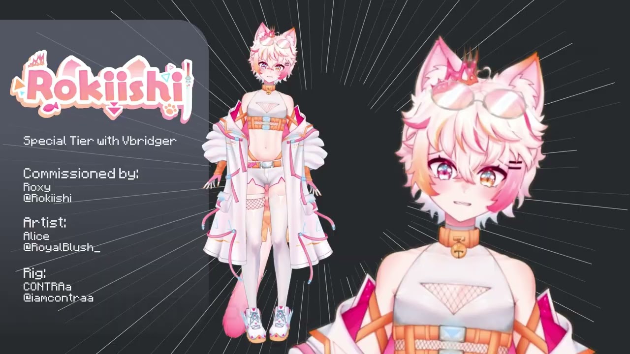 @Rokiishi Live2D Rigging Showcase