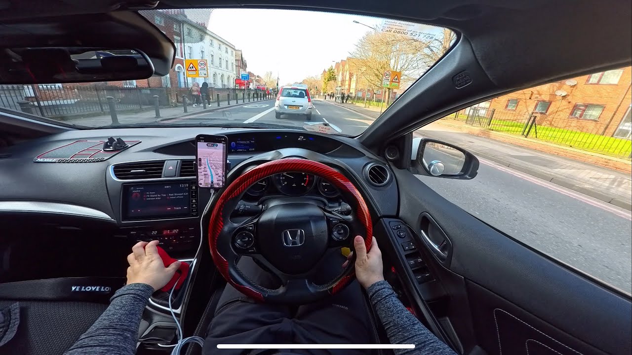 HONDA CIVIC 1.4 I-vtec | 4K POV Drive