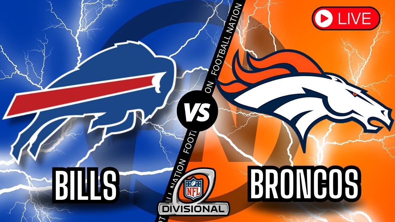 Buffalo Bills vs Denver Broncos - NFL Playoffs Divisional Round - Live Stream Color Radio Broadcast