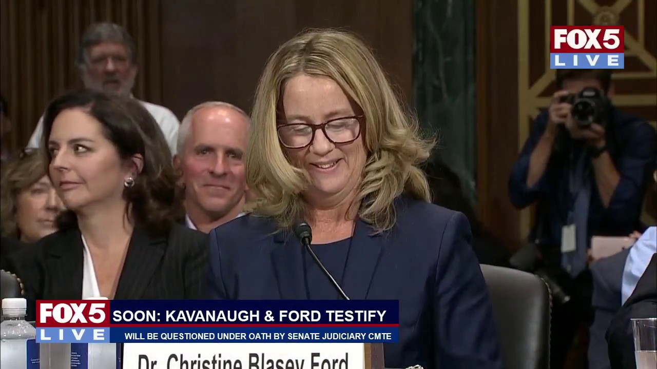FOX 5 LIVE (9/27): Judge Brett Kavanaugh and Dr. Christine Blasey Ford testify before Senate