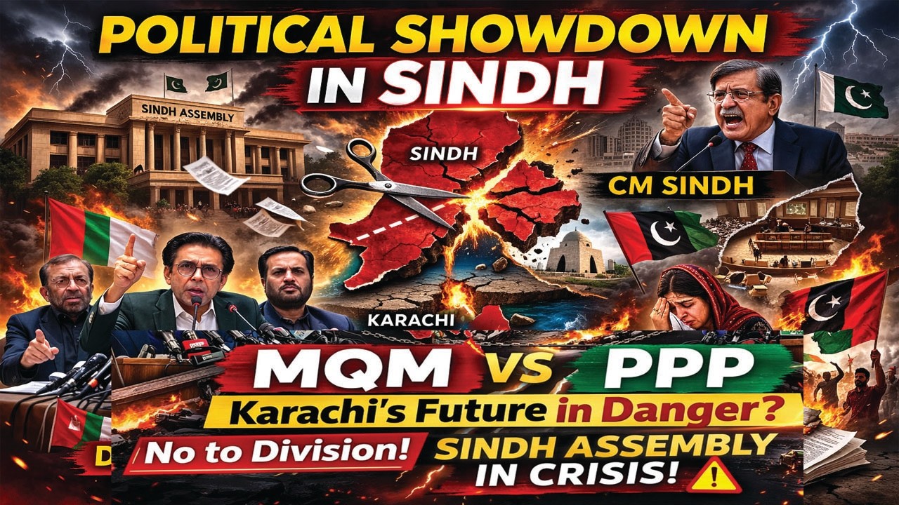 “MQM Strikes Back! Strong Response to PPP..“Sindh Assembly Resolution Sparks Political Storm .dubai