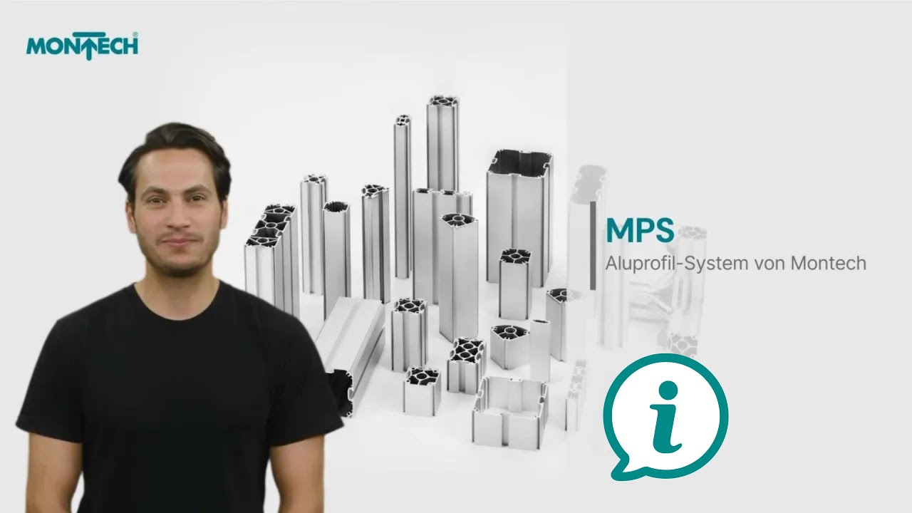 Die Zukunft der Profiltechnik: Das Aluprofilsystem MPS von Montech