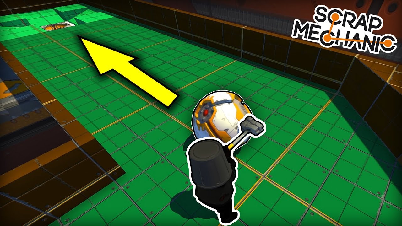 ScrapMan Made the EASIEST Golf Challenge Ever! (Scrap Mechanic Gameplay)