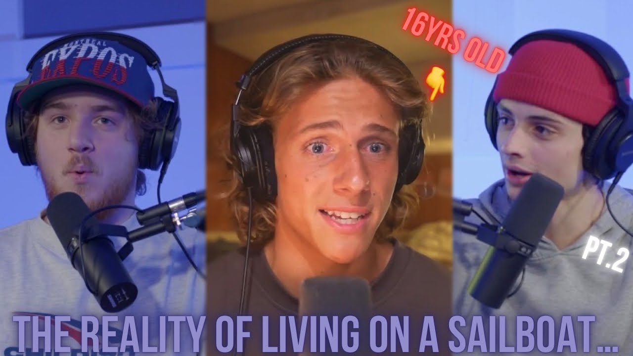 THE TRUTH ABOUT LIVING ON A SAILBOAT (feat Finn Whitaker) - JUVY #102