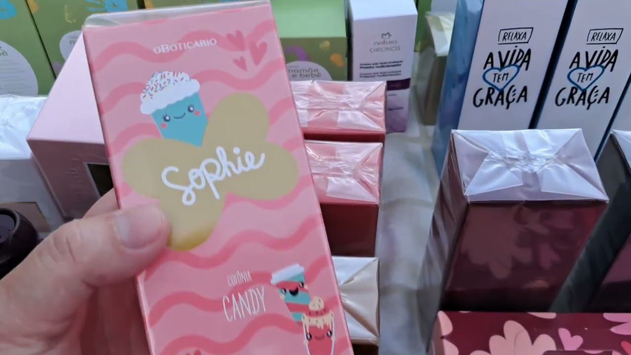 Abertura de caixa natura e Boticário produto da Black 