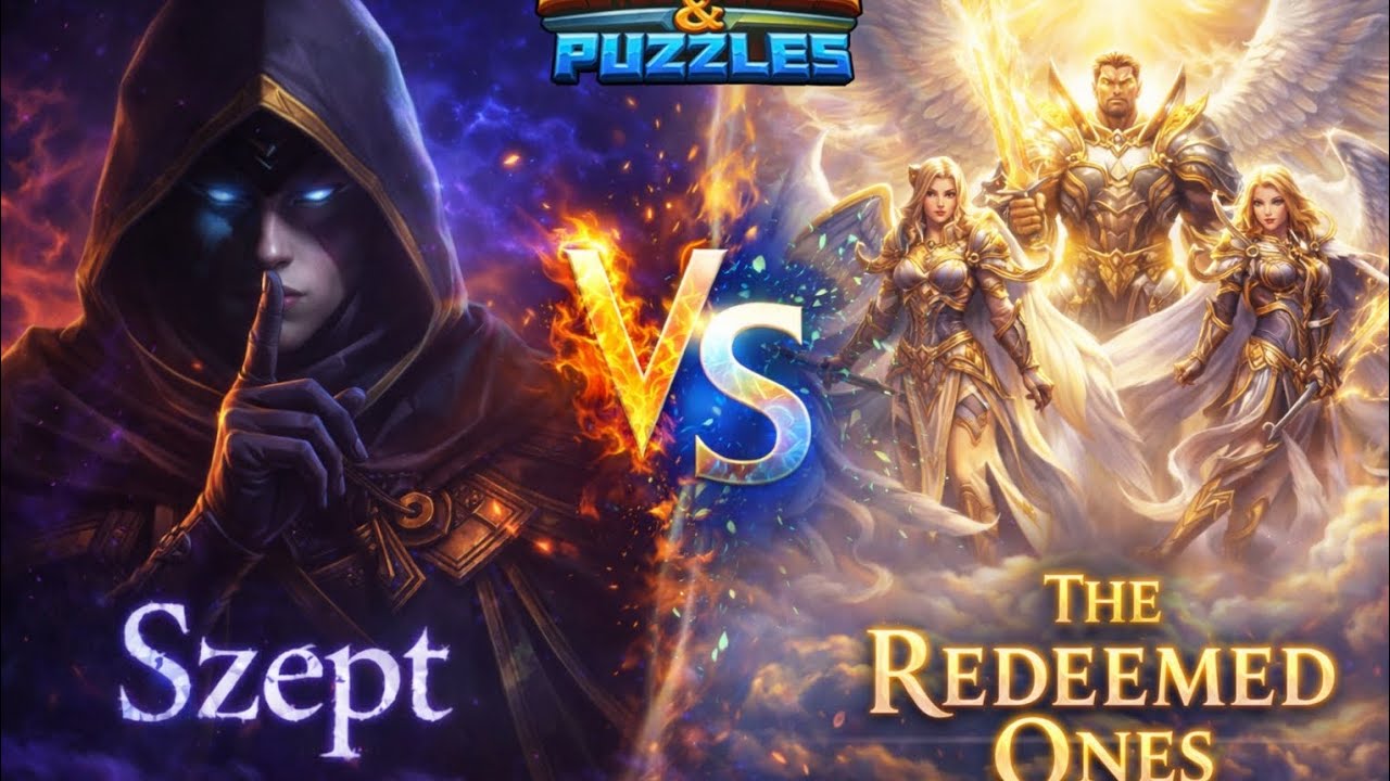 Empires and Puzzles- wojna pole koniczyny - SZEPT vs The Redeemed Ones