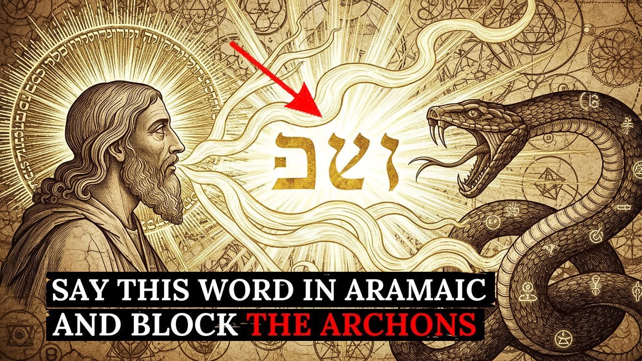 Jesus Taught This ONE Aramaic Word That Repels the Archons — The Church Erased It