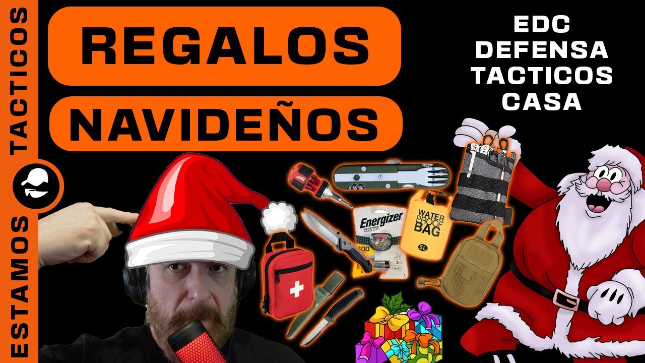 Regalos Navideños - EDC - Táscticos - Herramienta - Defensa del hogar