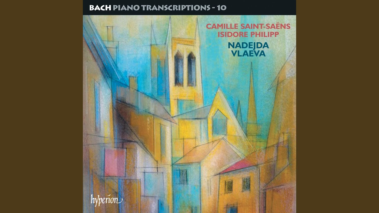 J.S. Bach: Wir danken dir, Gott, Cantata, BWV 29: I. Sinfonia (Arr. Saint-Saëns for Piano)