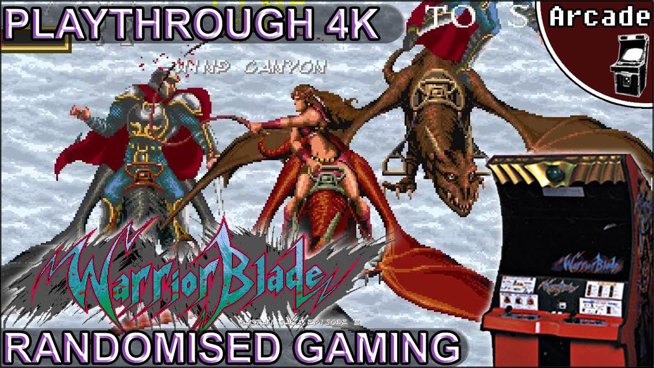 Warrior Blade: Rastan Saga Episode III - Arcade - Intro & Playthrough with all 14 stages [4K60]