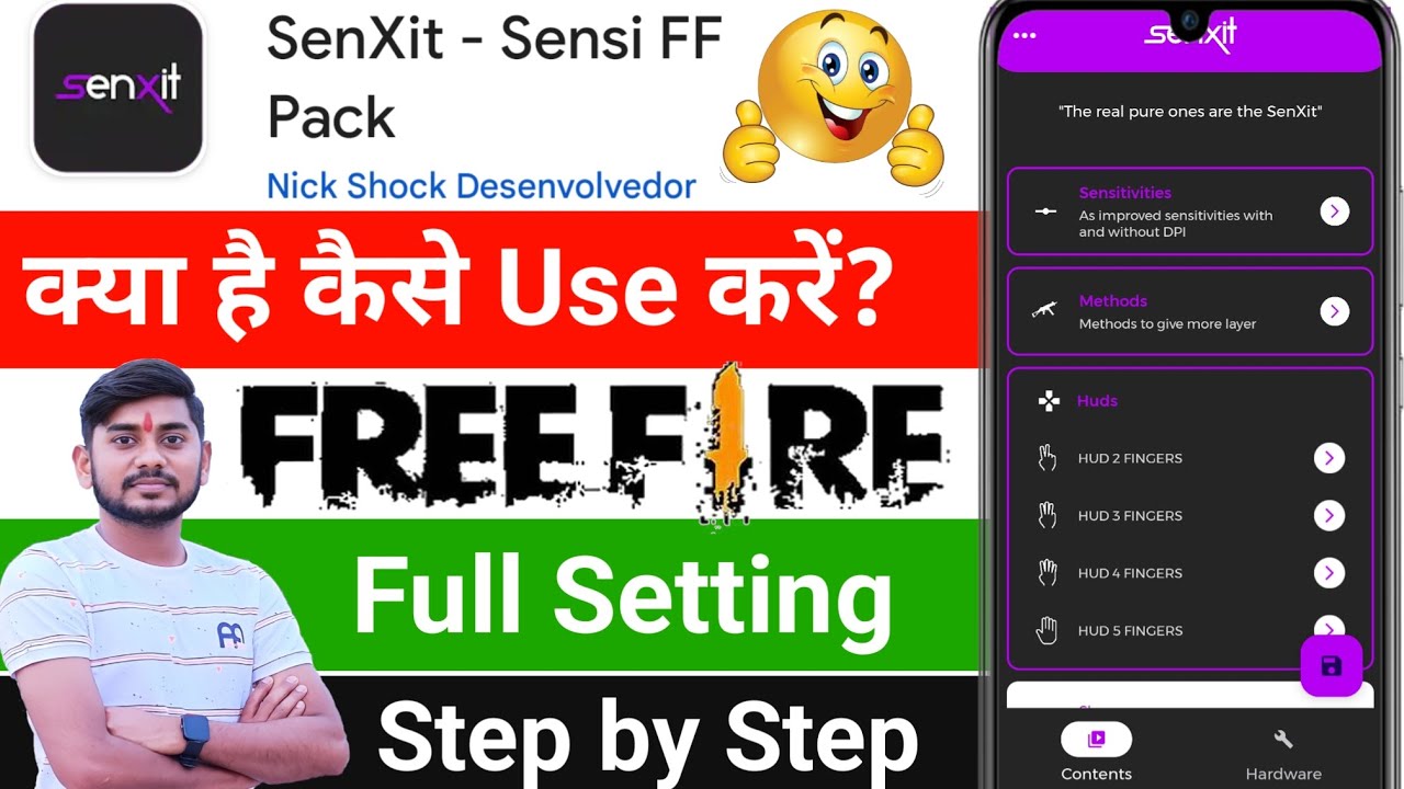 Senxit Sensi FF Pack | Senxit How To Use | Senxit App Kaise Use Kare | Senxit FF Pack Kaise Use Kare