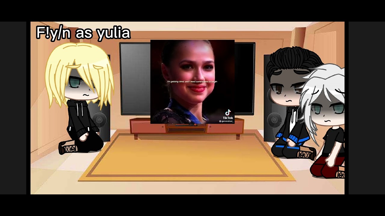 yuri on ice react to y/n as