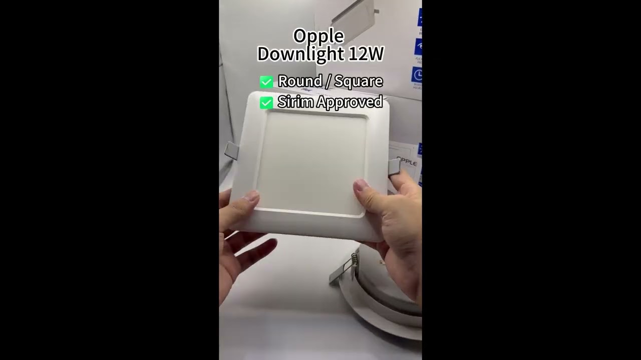 Opple LED Downlight Round 6'' 12W Ecomax Slim R150