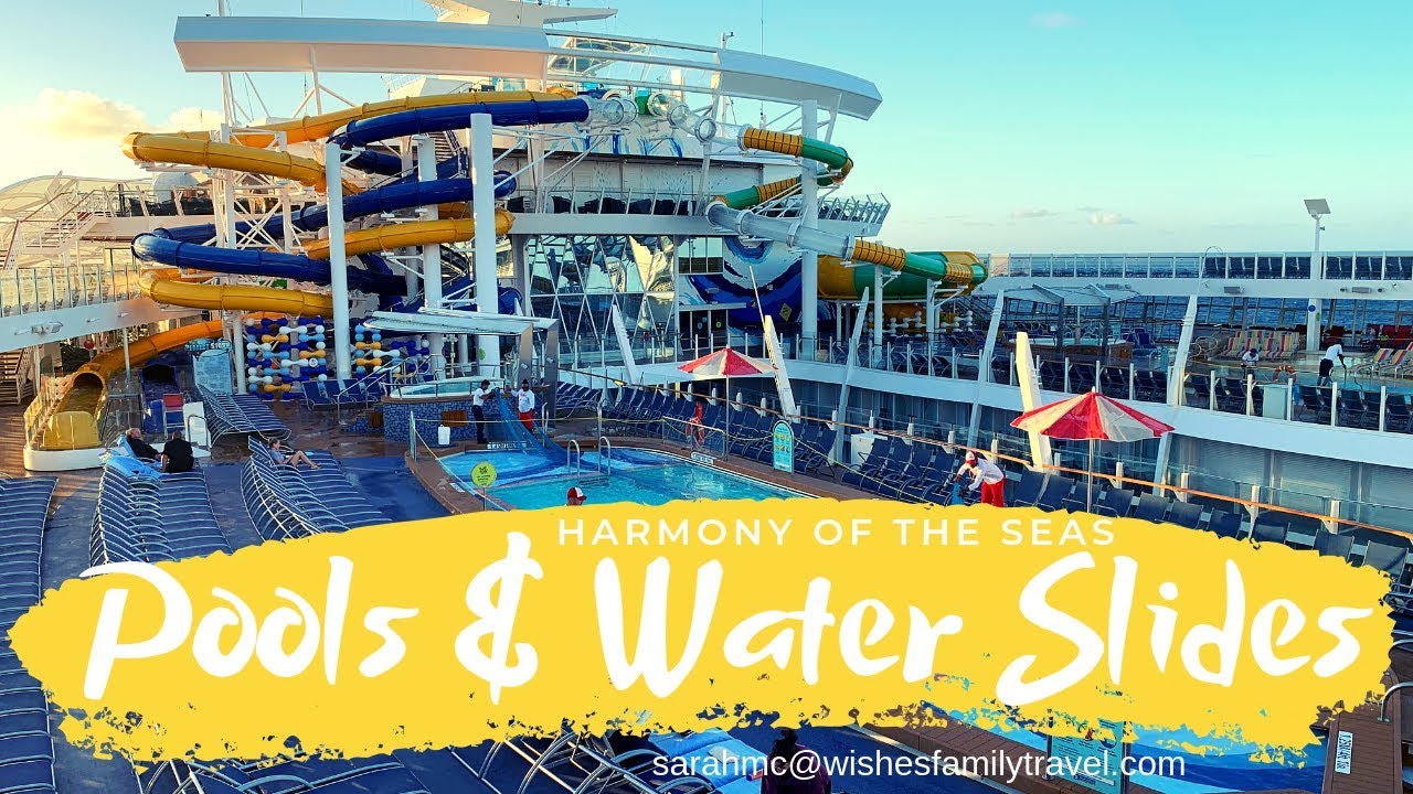 Harmony of the Seas Pools and Water Slides Slides