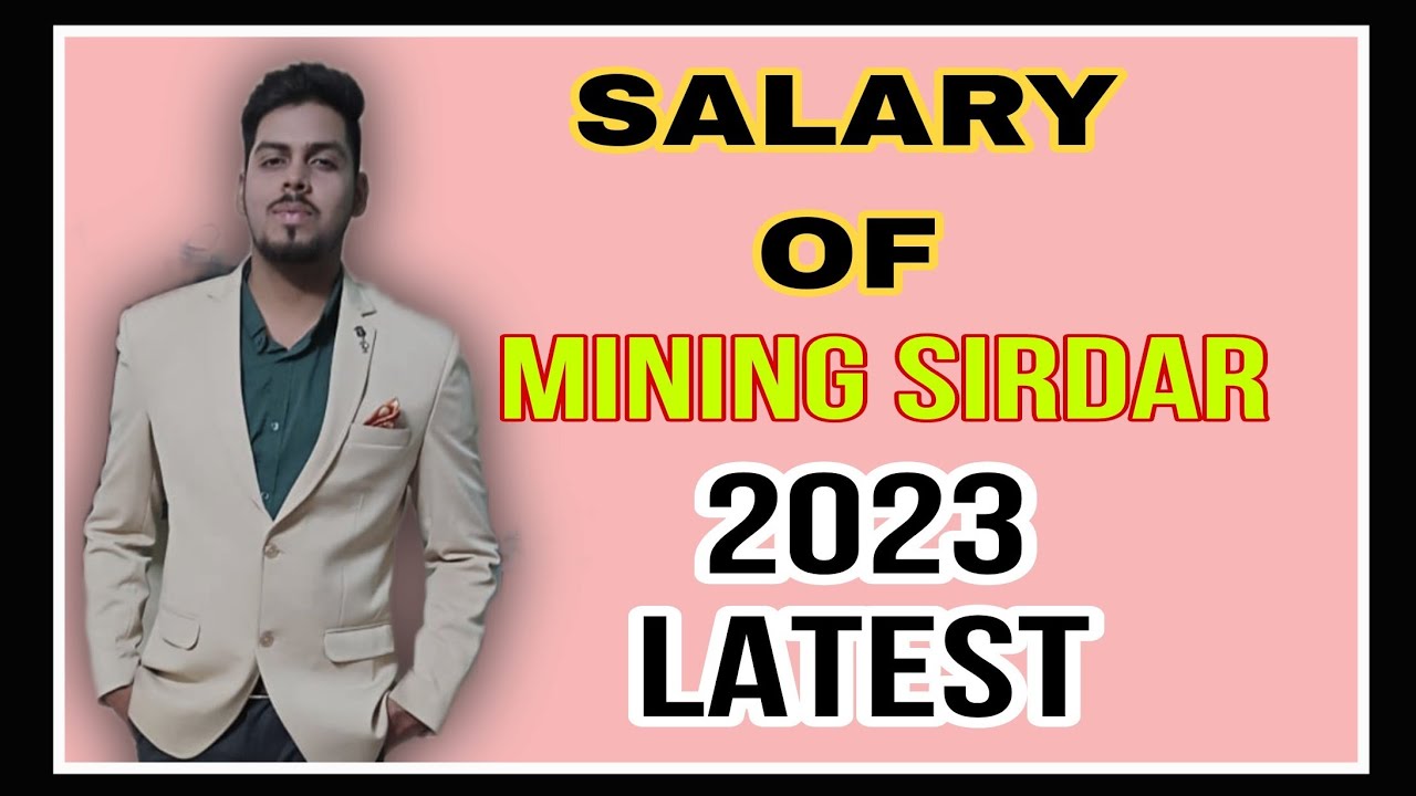 SALARY SLIP / 90,000 SALARY MINING SIRDAR